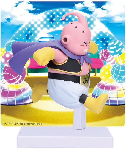 DRAGON BALL DAIMA MAJIN BUU WITH PANEL STATUE