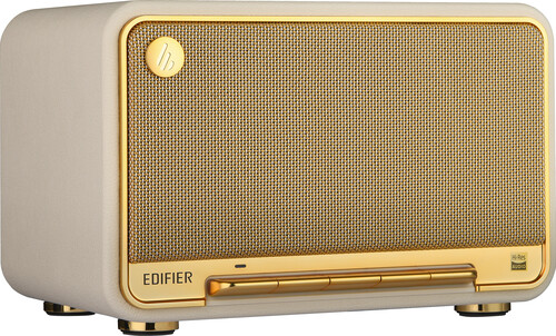Edifier D32 Bluetooth Tabletop High Res Certified Wireless Portable Speaker (Ivory)