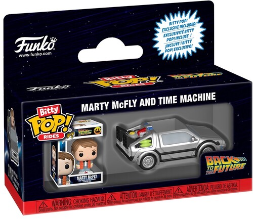 BITTY POP RIDE BACK TO THE FUTURE TIME MACHINE