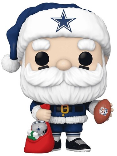 POP NFL COWBOYS NFC SANTA FAN