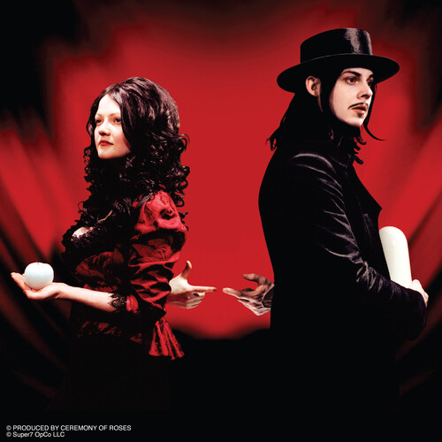 White Stripes Reaction 1 - Get Behind Me Satan 2Pk - Super7 - White Stripes ReAction 1 - Get Behind Me Satan 2Pk vinyl record cover