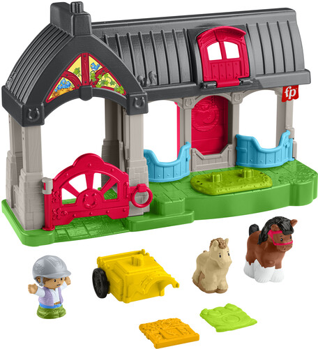 Fisher Price - Little People Friendly Horses Stable