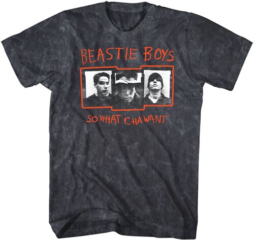 Beastie Boys - So What Cha Want T-Shirt - 2XL Black Mineral Wash 10431068A5