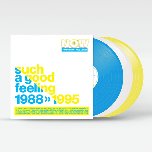 Now That's What I Call An Era-Such A Good Feeling: 1988-1995 / Various - Blue, White & Yellow Colored Vinyl