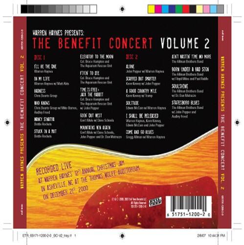 The Benefit Concert, Vol. 2