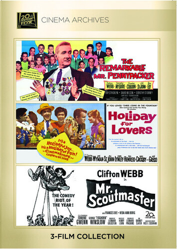 The Remarkable Mr. Pennypacker / Holiday for Lovers / Mister Scoutmaster