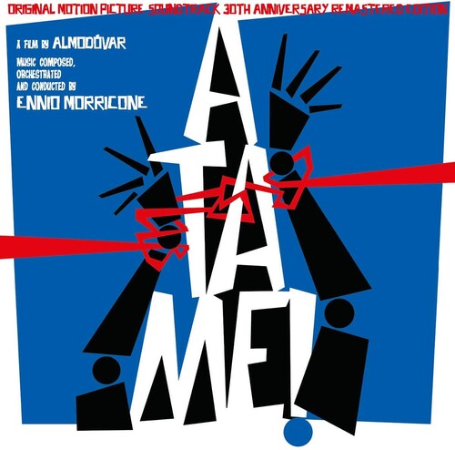 Ennio Morricone - Atame! (Tie Me Up! Tie Me Down!) (Original Motion Picture Soundtrack) vinyl record cover