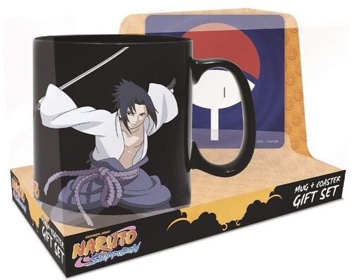 Naruto Shippuden - Gift Set - Naruto & Sasuke: Magic Mug & Coaster