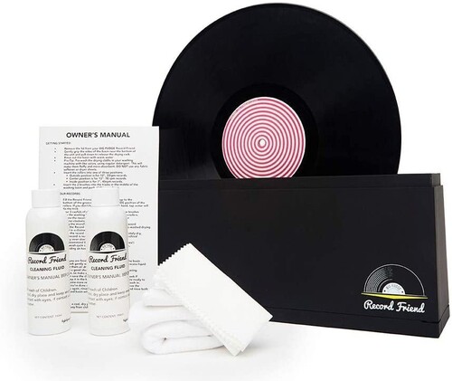 Big Fudge Bfrf101us Record Friend Clean Sys Black