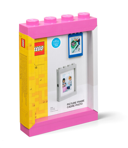 LEGO PICTURE FRAME IN PINK
