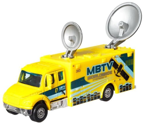 Matchbox - Matchbox Freightliner Sattelite Comunication Truck
