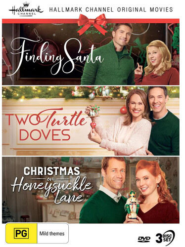 Hallmark Christmas Coll 24: Finding Santa / Two Turtle Doves / Christmas On Honeysuckle Lane - NTSC/0