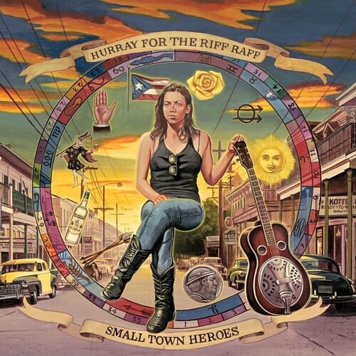 Small Town Heroes - Pink Acid Wash