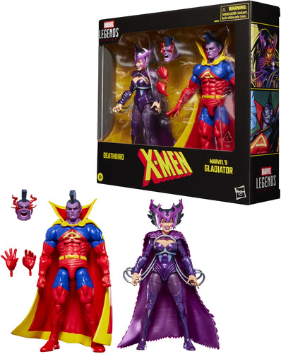 Hasbro Collectibles - X-Men - Marvel Legends - Deathbird & Marvel’s Gladiator Action Figure 2-Pack
