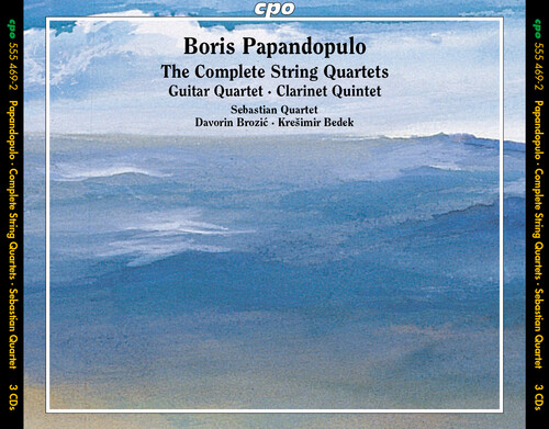 Papandopulo: The Complete String Quartets; Guitar Quartet; Clarinet Quartet