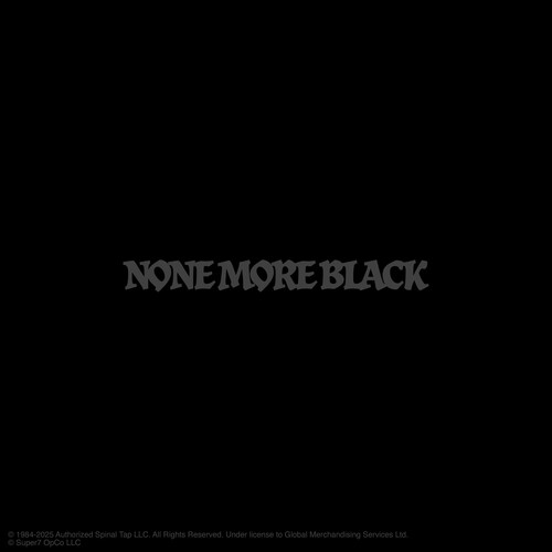 Spinal Tap W2 David st. Hubbins (None More Black) - Super7 - Spinal Tap - ReAction Figures Wv2 - David St. Hubbins (None More Black) vinyl record cover