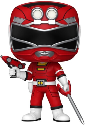 POP TELEVISION POWER RANGERS TURBO RED RANGER