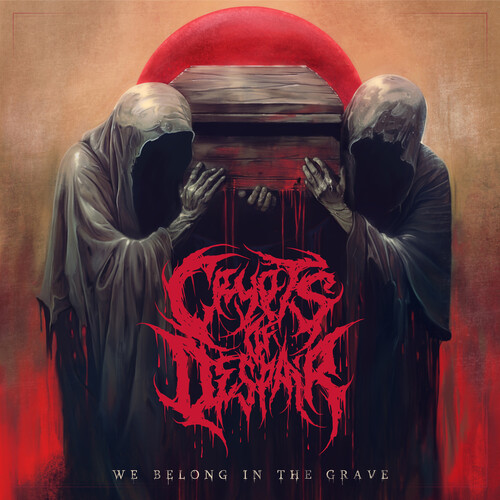 Crypts Of Despair - WE BELONG IN THE GRAVE vinyl record cover