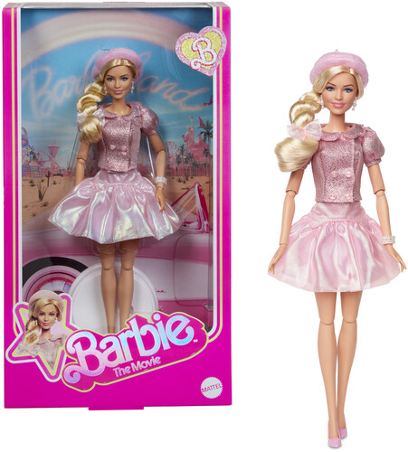 barbie 80s pink dress Barbie Rewind '80s Edition Prom Doll