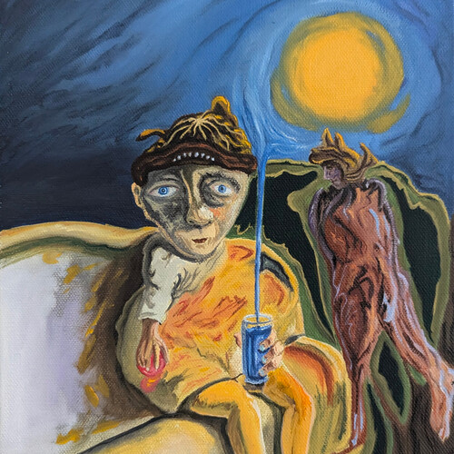 Bleary Eyed - Easy vinyl record cover