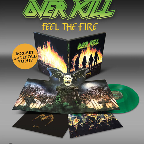 Overkill - Feel The Fire [Colored Vinyl] (Grn)
