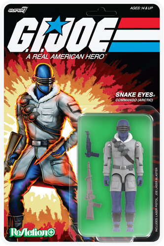 G.I. JOE REACTION WV 05 - ARCTIC SNAKE EYES MOVIE