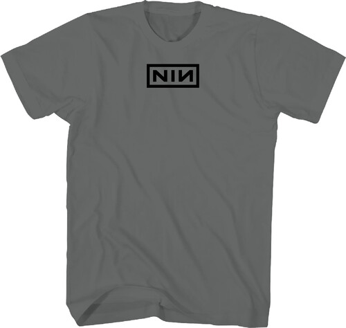Nine Inch Nails High Density Tshirt 2XL Charcoal - Nine Inch Nails High Density Tshirt 2xl Charcoal