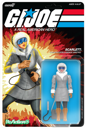 G.I. JOE REACTION WV 06 - ARCTIC SCARLETT