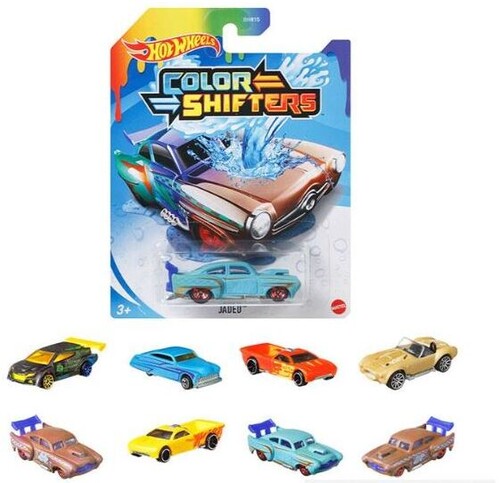 Mattel - Hot Wheels Color Shift 1:64 Vehicle (One Random Color Shift Die Cast per Transaction)