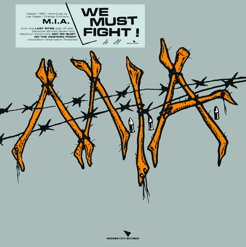 M.I.A. - We Must Fight - Hand-Screened Cover Version [Colored Vinyl]