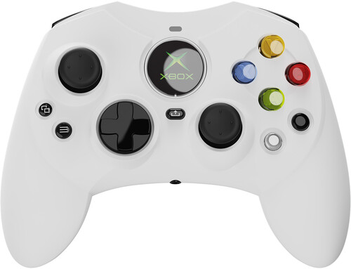 Xbox Accessory: Hyperkin DuchesS Wired Controller for Xbox Series X and S -White Compatible with PC -Officially Licensed by Xbox