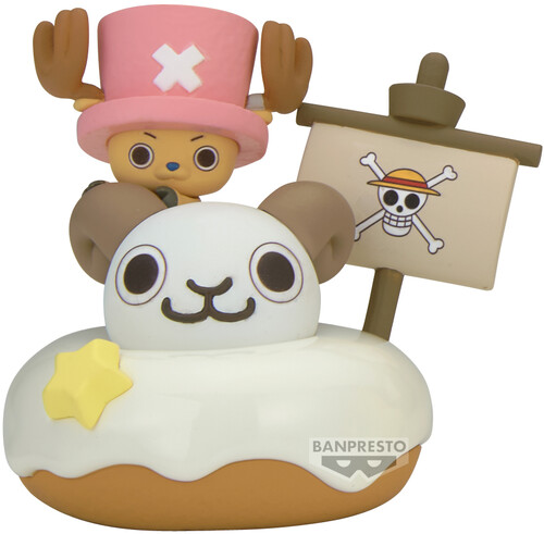 ONE PIECE PALDOLCE COL CHOPPER & PIRATE SHIP VER A
