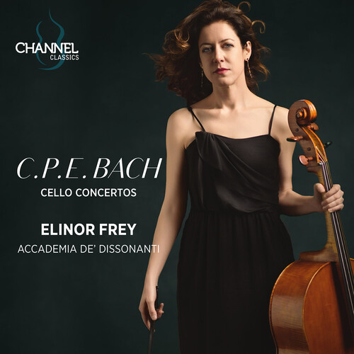 Elinor Frey - C. P. E. Bach: Vc Concertos vinyl record cover