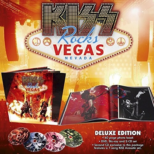 Kiss - KISS Rocks Vegas [DVD/Blu-ray/2CD Deluxe Edition]