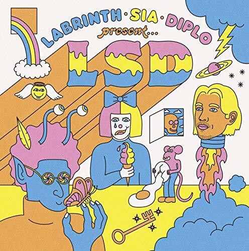 LSD - Labrinth Sia & Diplo Presents Lsd vinyl record cover