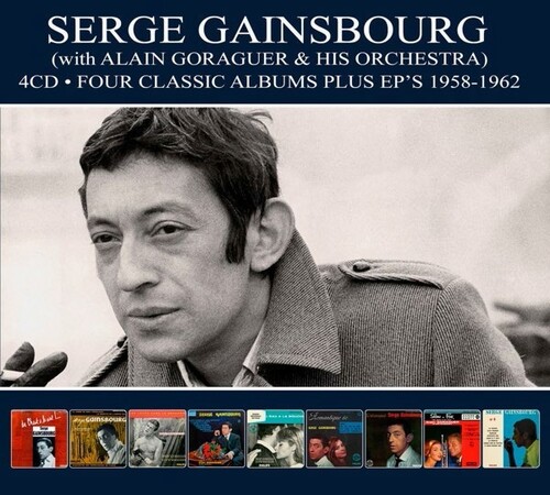 Serge Gainsbourg - Four Classic Albums Plus Eps 1958-1962 [Digipak] (Hol)