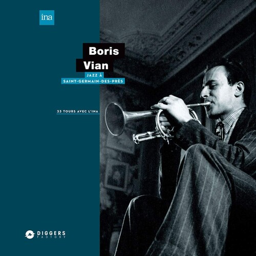 Boris Vian - Jazz A Saint-germain-des-pres vinyl record cover