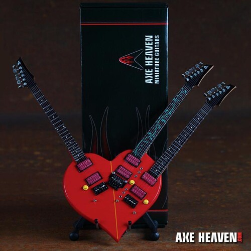 Steve Vai - Steve Vai Ibanez Tripleneck Mini Guitar Replica
