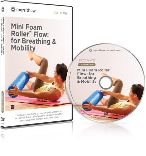 STOTT PILATES Mini Foam Roller Flow For Breathing & Mobility