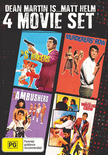 Dean Martin Is...Matt Helm: 4 Movie Set [Import] , Dean Martin