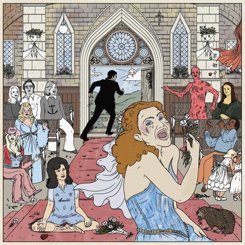 CMAT - If My Wife New I'd Be Dead (Blue) (Blue) vinyl record cover
