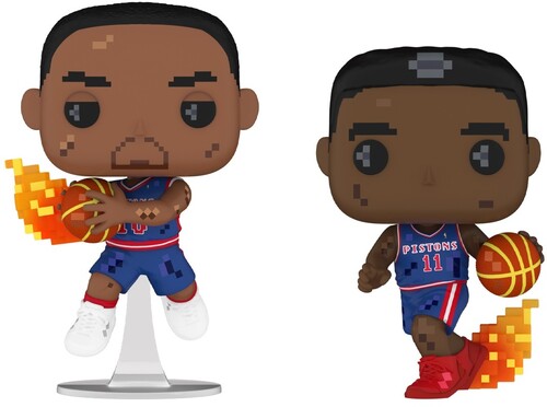 FUNKO POP NBA JAM PISTONS THOMAS & RODMAN 2 PACK