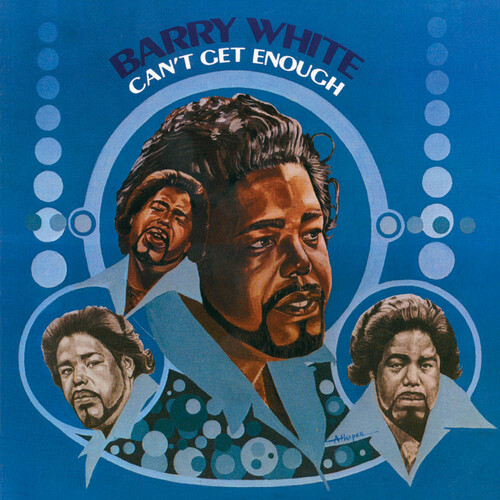 Barry White - Can't Get Enough vinyl record cover