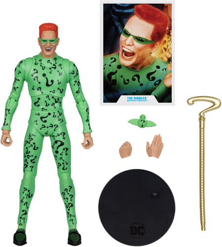 DC BUILD-A 7IN WV13 - BATMAN FOREVER - THE RIDDLER