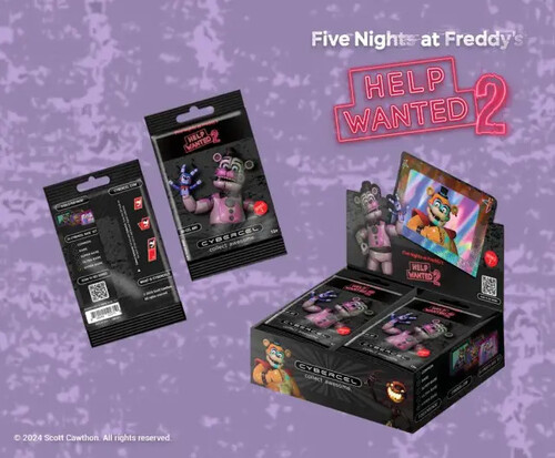 CYBERCEL S2 FIVE NIGHTS AT FREDDY'S FOIL BAG 3 PK