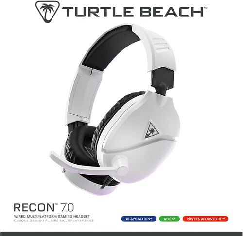 TB XBX RECON 70 2024 GAMING HEADSET - WHITE