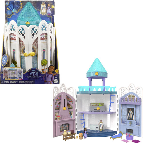 WISH ROSAS CASTLE DOLLHOUSE PLAYSET