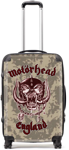 MOTORHEAD TRAVEL BAG LUGGAGE ENGLAND WHITE