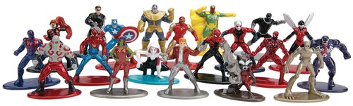 1.65 NANO METALFIGS MARVEL : 20-PACK W2