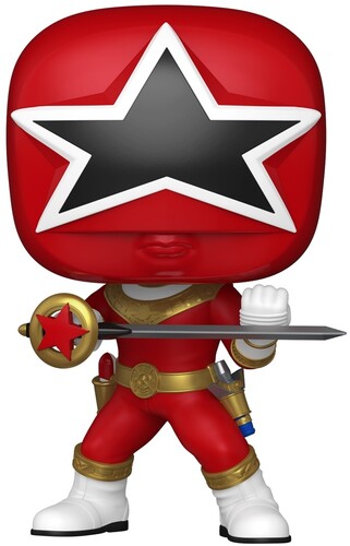 POP TELEVISION POWER RANGERS ZEO RED RANGER